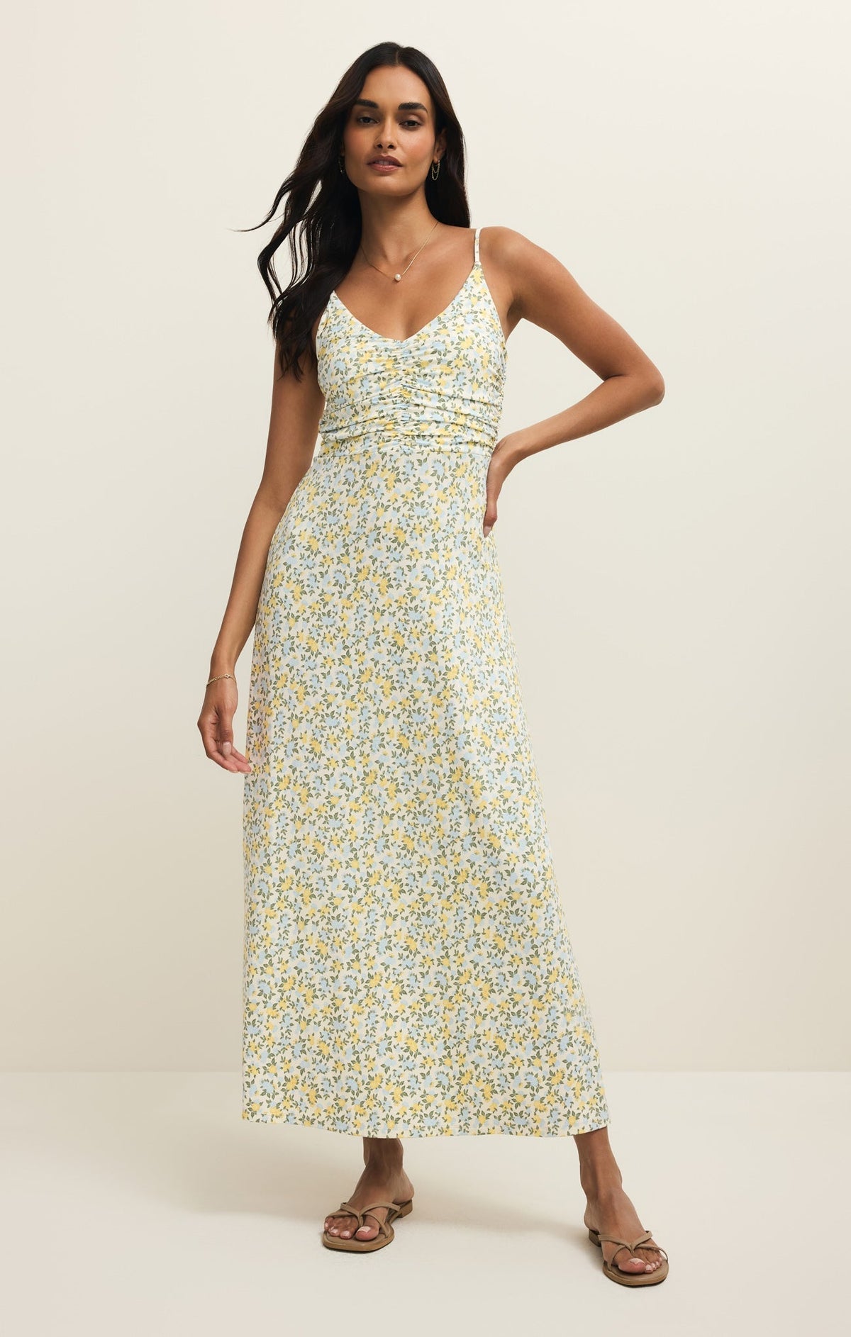 Faya Idra Ditsy Maxi Dress
