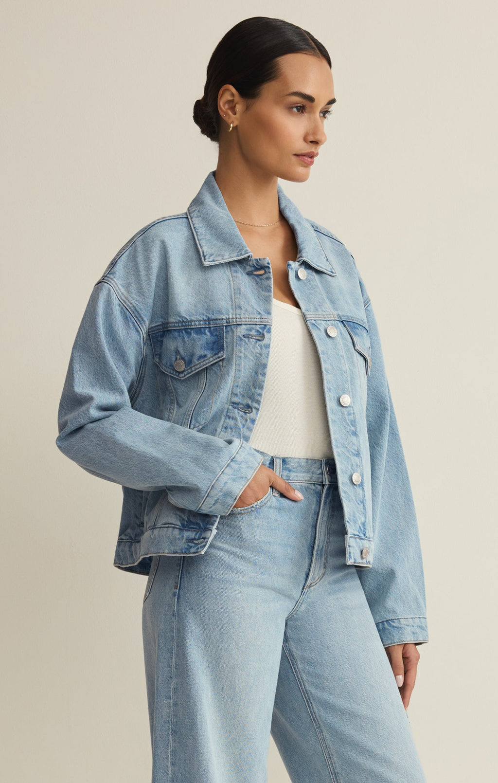 Dani Denim Trucker Jacket