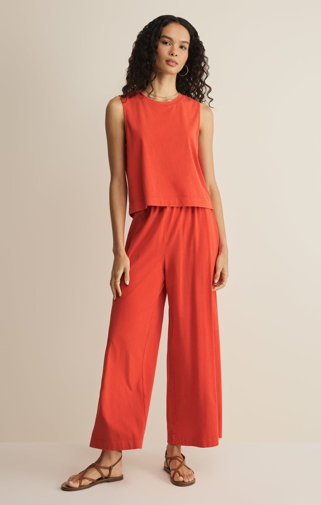 Sloane Cotton Jersey Tank
