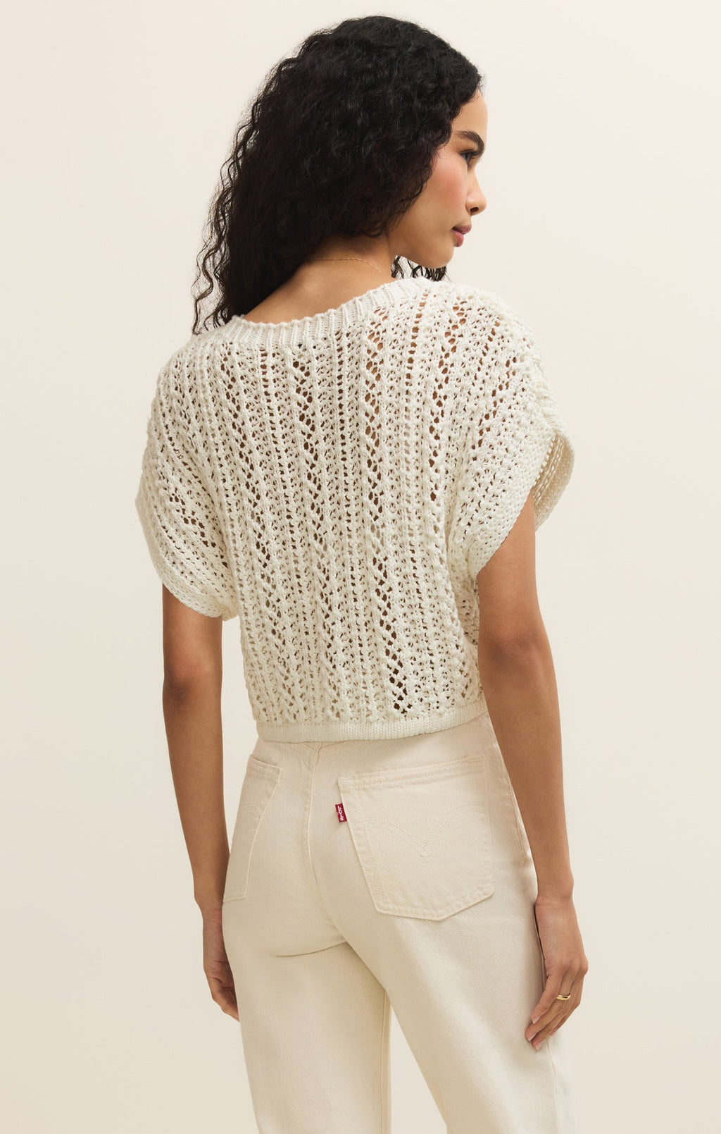 Ballast Crochet Sweater Top